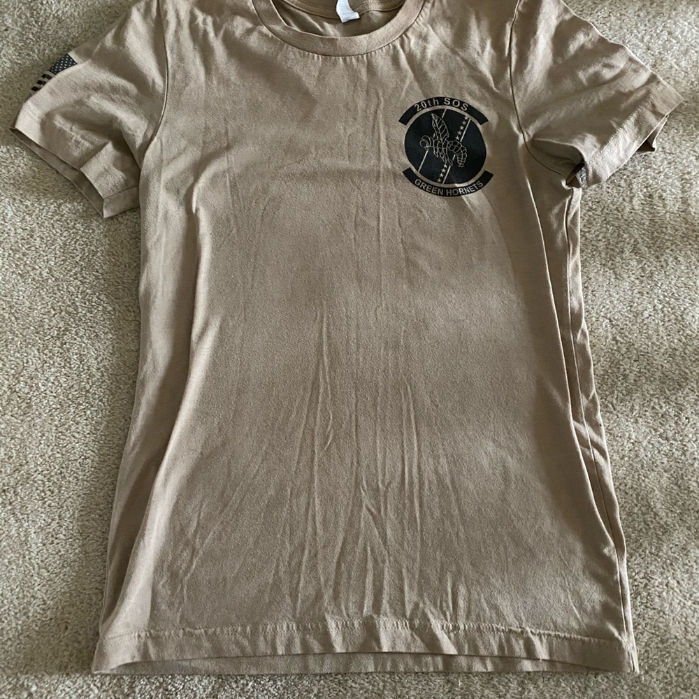 Military Sand T Undershirt, 20th Spec Ops Squadron